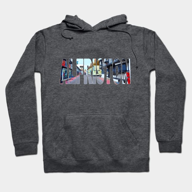 ALFRISTON - East Sussex England Small Village Hoodie by TouristMerch